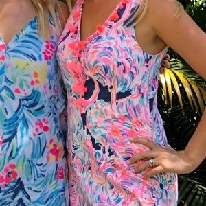 Lilly Pulitzer Cabrey shift dress pelican pink!